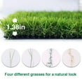 thumbnail image 2 of LITA 1.38" Thick Artificial Grass Turf, 11 x 77 ft Customized Fake Grass Outdoor Rug Synthetic Grass Mat for Pets Garden Lawn Landscape, 2 of 6