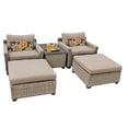 thumbnail image 1 of Hampton 5 Piece Outdoor Wicker Patio Furniture Set 05a, 1 of 7