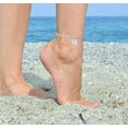 thumbnail image 2 of Initial Ankle Bracelets for Women Silver Anklet Gold Letter Anklet with Initials Gold Anklets for Women Initial Anklet Silver Anklets for Women Initial Jewelry, 2 of 7