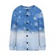 thumbnail image 5 of Puntoco Blusa Estampada De Moda Para Mujer, Blusa De Manga Larga, Sudadera Con Bolsillos Y Capucha, 5 of 5
