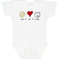 thumbnail image 3 of Inktastic Peace Love Westies Boys or Girls Baby Bodysuit, 3 of 5
