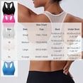 thumbnail image 2 of Timegard Sports Bras for Women Front Closure Zipper Racerback Breathable Workout Gym Bras with Support, 2 of 6
