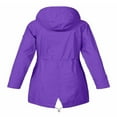 thumbnail image 4 of Womens Long Sleeve Hooded Wind Jacket Coat, 4 of 6