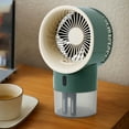 thumbnail image 4 of Djunllk Cooling Fans That Blow Cold Air, Misting Fan, USB Desk Fan Portable Fan Evaporative Air Cooler, Quiet Personal Fan for Bedroom Home Office, 4 of 5