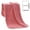 Pink, variant on Microfiber Corals Fleece Towel Set UltraSoft Absorbent and QuickDrying Hand Towels with Hanging Loops Fluffys Bath Towels Specially Designed for the Bathroom
