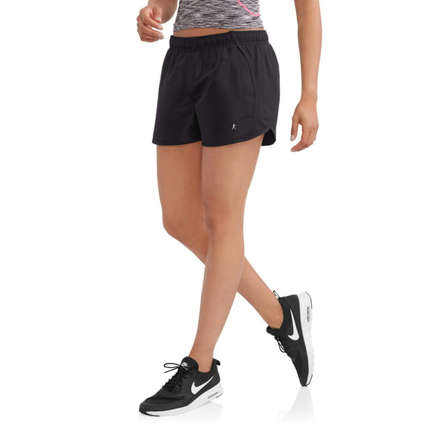 Danskin Now - Women's Active Woven Running Shorts With Built-In Liner ...