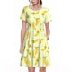 thumbnail image 1 of Fotbe Bananas Vestido Largo de Moda para Mujer, Vestido Tipo Camiseta con Manga Corta y Estilo Casual a Rayas y Bloques de Color, 1 of 6