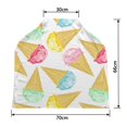 thumbnail image 2 of PKQWTM Ice Cream Nursing Cover Baby Breastfeeding Infant Feeding Cover Baby Car Seat Cover, 2 of 2