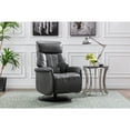 thumbnail image 5 of Progressive Furniture Relax-R™ Orleans Recliner in Charcoal Air Leather, 5 of 5
