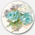 thumbnail image 1 of Designart'multicolor French Bouquet II' Art Mural Cercle en Métal Traditionnel, 1 of 3