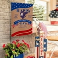 thumbnail image 2 of SLYNSHome Patriotic Garden Flag 4th of July Double Sided Red White Blue Yard Flags Independence Day Memorial Day Veteran's Day Farmhouse Holiday Outside Decor, 2 of 8