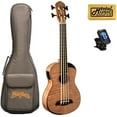 thumbnail image 1 of Oscar Schmidt Comfort Series Bass Ukulele, OUB800K,Flame maple top, back and sides, Bundle, OUB800K PACK, 1 of 10