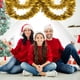 thumbnail image 1 of Christmas Tree Big Heart Decoration Colorful Strips Of Woolen Strips Wedding Pull Flowers Wedding Room Ribbon Venue Decoration Christmas Decoration, 1 of 6