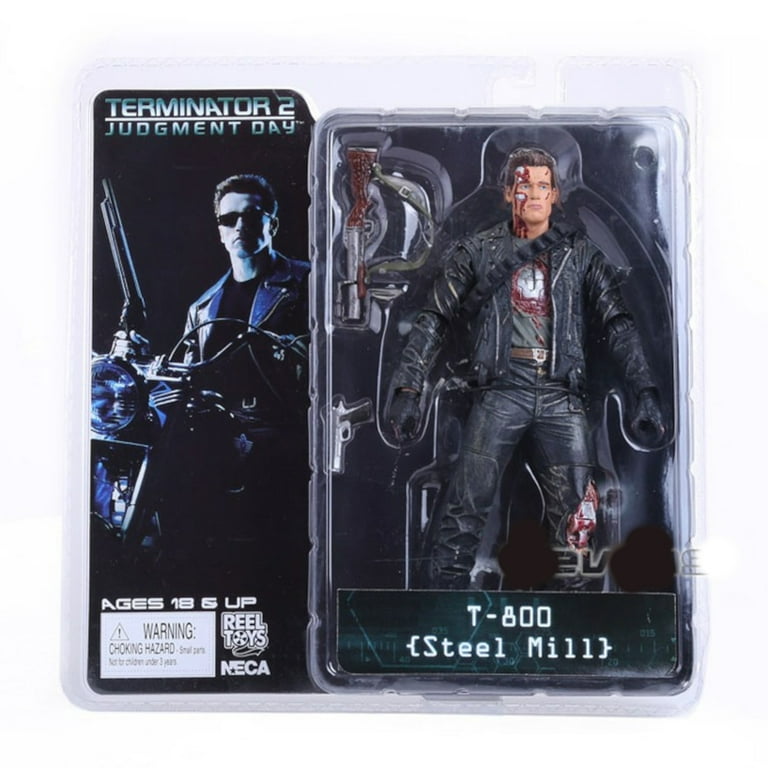 The Terminator Action Figure T 800 With Machine Gun and