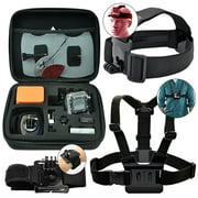 Action Camera Accessory Kit for GoPro Hero 8 7 6 5 4 3  & Other Action Cameras