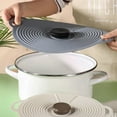 thumbnail image 2 of 1PC/Set(3pcs) Anti Overflow and Dustproof Silicone Pot Cover Fresh Keeping Cover Refrigerator Microwave Oven Sealed Pot Cove, 2 of 9