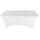 thumbnail image 2 of Gowinex Mantel De Spandex Elástico Blanco De 6 Pies Para Mesa Plegable Rectangular, 2 of 5