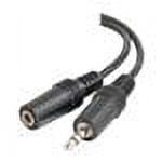 UPC: 0757120404101 | C2G 50ft 3.5mm M/F Stereo Audio Extension Cable – audio extension cable – 50 ft