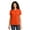 Orange, variant on Ladies Core Blend Pique Polo-L (Light Blue)