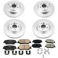 thumbnail image 2 of PowerStop Front and Rear Geomet Coated Brake Rotor and Pad Kit Fits: HYUNDAI Select Models CRK6170, 2 of 5