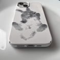 thumbnail image 4 of Funda de conejo con pintura de tinta y lavado para iPhone 16, 15, 14, 13 Pro Max, 12 Mini, 11 Pro Plus, funda ultrafina a prueba de golpes, 4 of 4