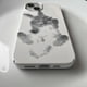 thumbnail image 4 of Funda de conejo con pintura de tinta y lavado para iPhone 16, 15, 14, 13 Pro Max, 12 Mini, 11 Pro Plus, funda ultrafina a prueba de golpes, 4 of 4