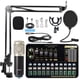 thumbnail image 1 of Studio audio set micrófono de karaoke en vivo externo tarjeta de sonidoBlack-Black-Black-Silver- Sailing Electrónica, 1 of 1