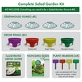 thumbnail image 3 of Rooted Promise ;Salad Garden Kit Lettuce Seed Starter Kit with Grow Rings and Greenhouse Domes 4pk, 3 of 7