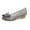 Black, variant on HOWPAY Summer Sandals Women on Closed Toe Hollow out Non- Clear Jelly Shoes Casual Lightweight Beach Vacation Ballet Flats Black 36