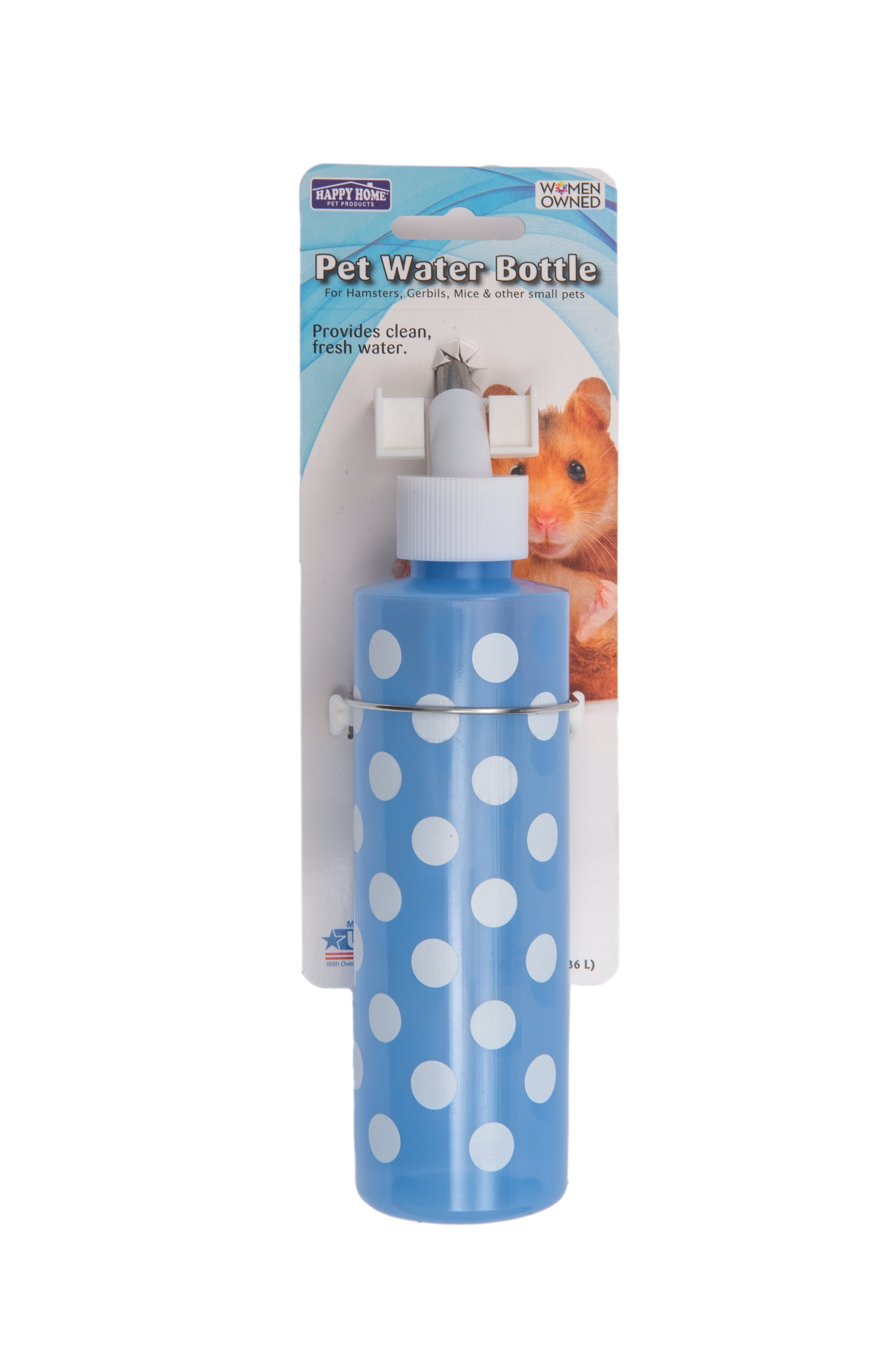 Fancylande Pet Automatic Water Dispenser,Non-drip Rolling Ball Type Water Feeder Bottle For Small Animal Rabbit Hamster Guinea Pig,Convenient And Clean Magnificent 1L/0.5L