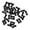 Black, variant on Bamboo Beads 13X5Mm Milky White Natural Beads For Jewelry Making, Diy Crafts, Bracelets, Necklaces With 1Pc Stringing Supplies For Jewelry Designers And Art Enthusiasts