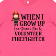 thumbnail image 4 of Inktastic Volunteer Firefighter Future Girls Youth T-Shirt, 4 of 5