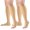 Open Toe Beige, variant on 2 Pairs Zipper Medical Sport Copper Compression Socks With Anti-slip Silicone for Women & Men Circulation 15-20 mmHg is Best Support for Athletic Running Cycling, Nursing, Travel