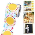 thumbnail image 2 of Sun Bulletin Board Border Decorative Classroom Border Bulletin Board Trim Stickers for Back to School Decoration, 2 of 9