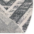 thumbnail image 2 of Unique Loom Cherokee Collection Area Rug - Gatlinburg (4' Round Blue Gray/White), 2 of 7