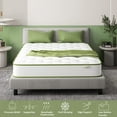 thumbnail image 4 of Crystli 10" King Memory Foam Mattress Hybrid Bed Mattress with Medium Firm Bed-in-a-Box King Mattresses, 4 of 5