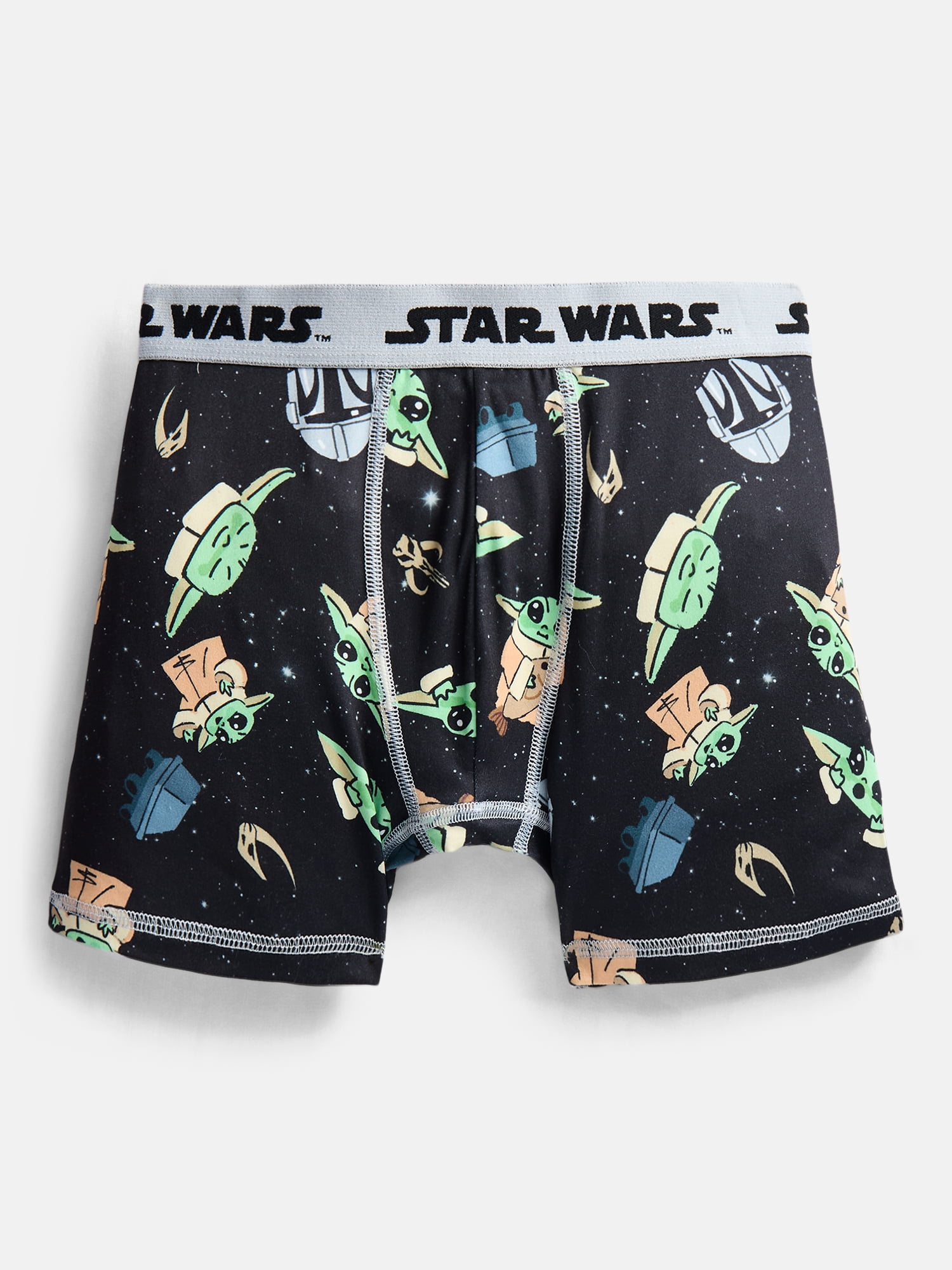 Star Wars Boys Boxer Brief Underwear, 4-Pack