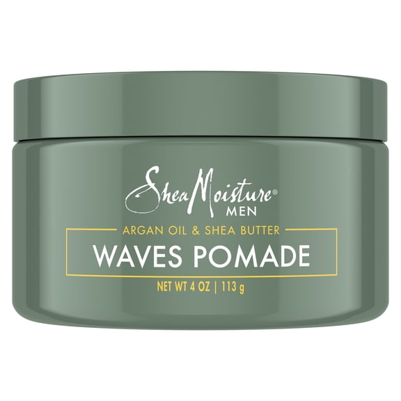 SheaMoisture Men Waves Pomade Argan Oil And Shea, 4 oz