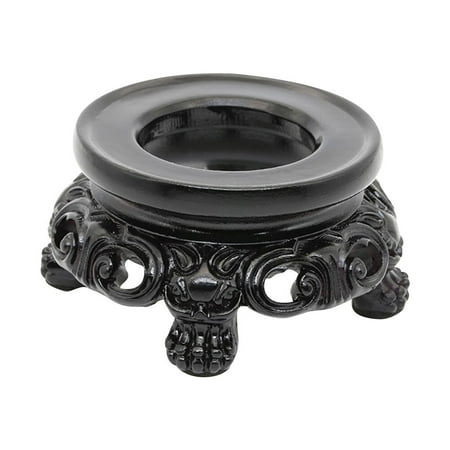 

NUOLUX Crystal Ball Holder Resin Crystal Ball Stand Antique Style Crystal Ball Base Adornment