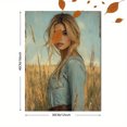 thumbnail image 3 of Qisvanset 12x16 Inch Romans Coastal Cowgirl Canvas Wall Art, Western Scripture Art Dorm Household Wall Decor, 3 of 8