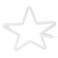 thumbnail image 3 of Neon Sign, Decorative Light Star Shape LED Light Neon Sign USB/Battery Powered Neon Light  For Bedroom Wall ,Warm Colour,Blue, 3 of 8