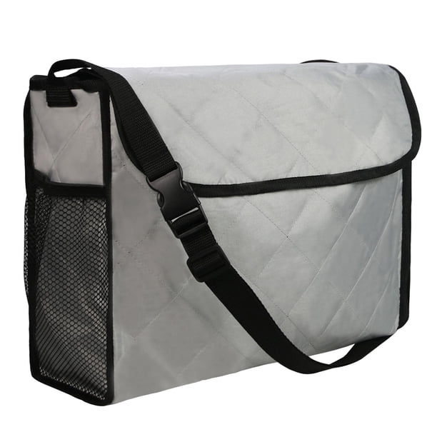 Bolsa para silla de ruedas con bolsillo interior y bolsillos de viaje para ruedas eléctricas Gris