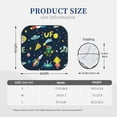 thumbnail image 3 of Haiem Funny Spaceships Windshield Sun Shade: Universal Foldable 2-Piece Car Front Window Sunshade - Blocks Uv Rays, And Reduces Heat,Essential Car Accessory Medium, 3 of 7