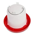 thumbnail image 5 of Little Family Members Chicken Waterer 1.5-Gallon Metal Handle Poultry Drinker, 5 of 6