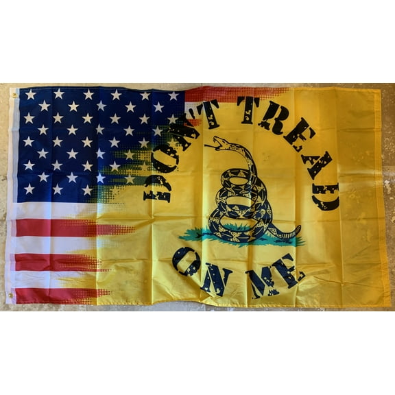 American Gadsden Vintage #2 Flag 3'X5' Rough Tex® 68D Nylon