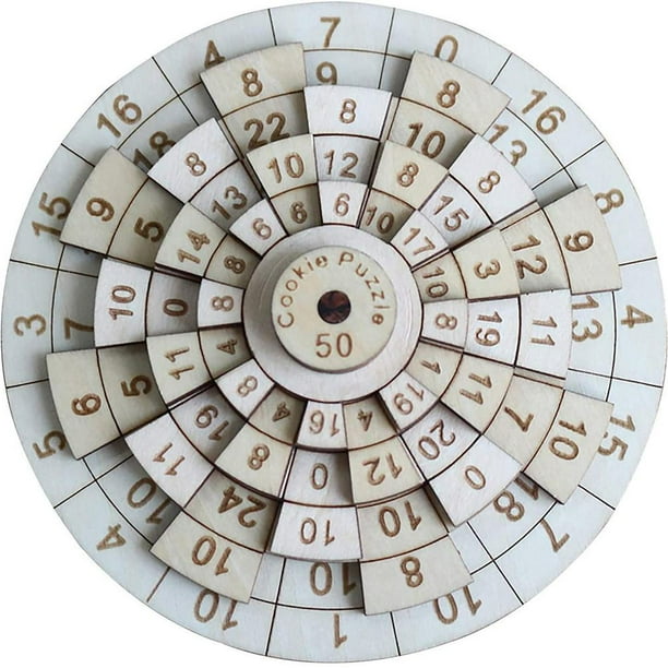 Juego De Rompecabezas De Madera, Juguetes Para Niños, Pensamiento Matemático, Desarrollo Cerebral, Tocadiscos Digital, Juguetes De Aprendizaje De Matemáticas Monstrate FN006770-01