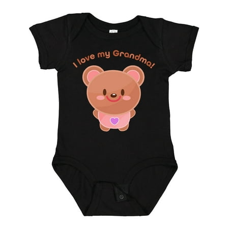 

Inktastic I Love My Grandma- Cute Baby Bear Gift Baby Boy or Baby Girl Bodysuit