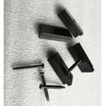 thumbnail image 4 of BEMS-100 piezas (NEGRO) Clips para terrazas compuestas Clips para terrazas de WPC Sujetadores ocultos con TORNILLOS, 4 of 4