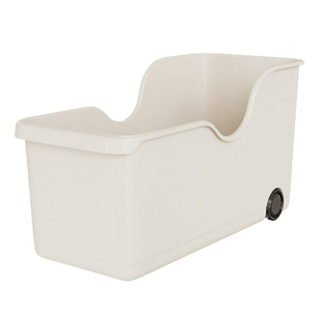 Caja organizadora de almacenamiento con ruedas, contenedor para especias 363 cm x 15 cm x 23 cm