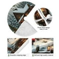 thumbnail image 2 of Ryvnso Christmas Tree Skirt Christmas Snowy Farmhouse Xmas Tree Skirts Ornament Home Decorations 35.4", 2 of 6